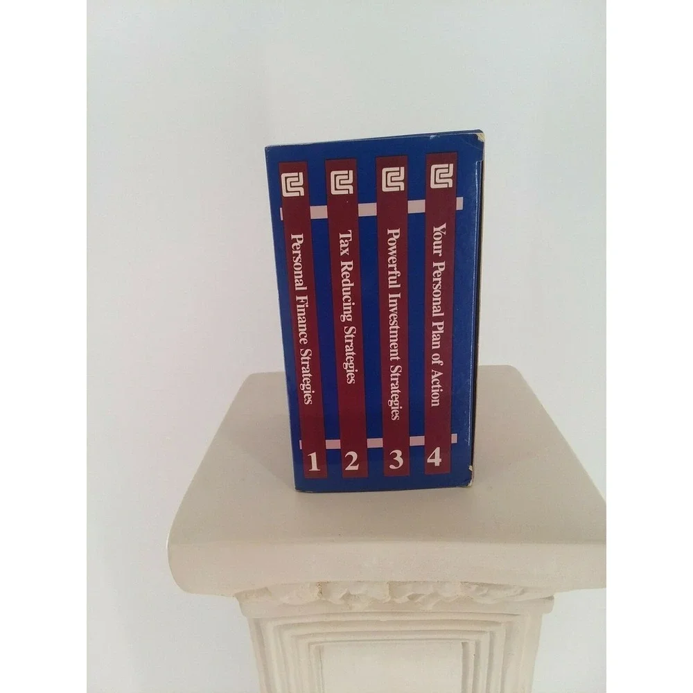 Charles Givens  Financial  Video Library  4 Pack VHS 1990
